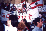 Beirut demonstration against Syrian occupation